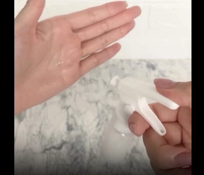 【ダイソー】広範囲にシュッ！レバー式スプレーボトル