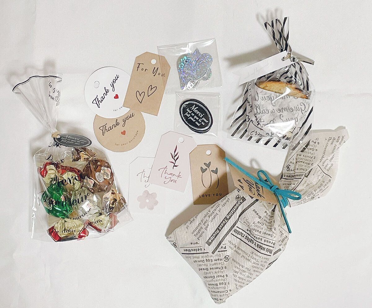 タグを添えるとワンポイントになる