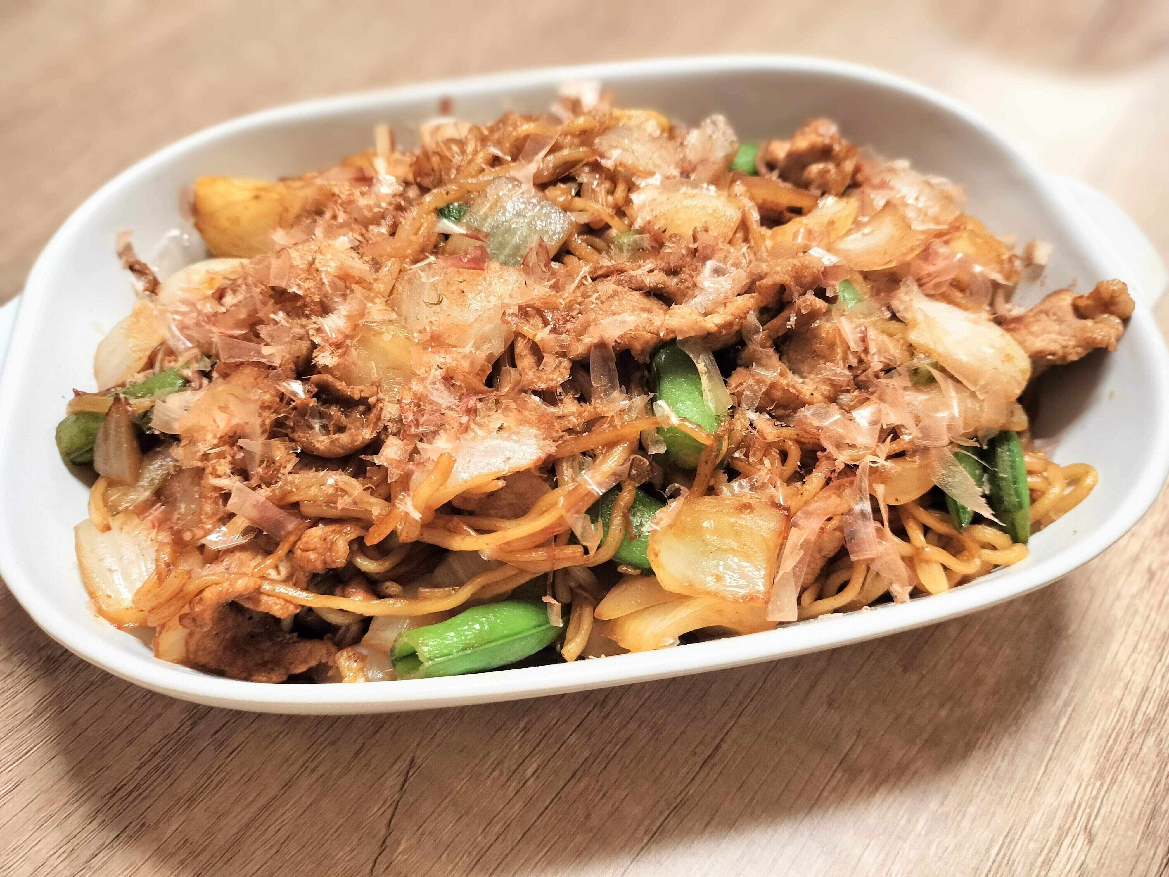 カレー焼きそば