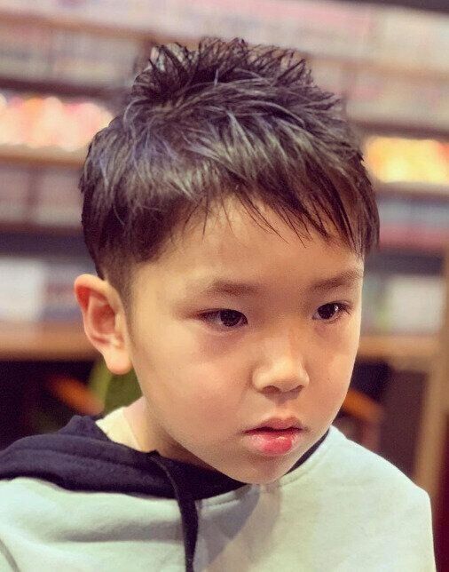 メリハリが利いている！スパイキーツーブロック