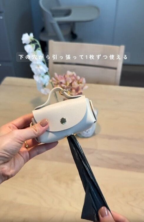 【3COINS】どこでもごみ袋を手軽に取り出せる