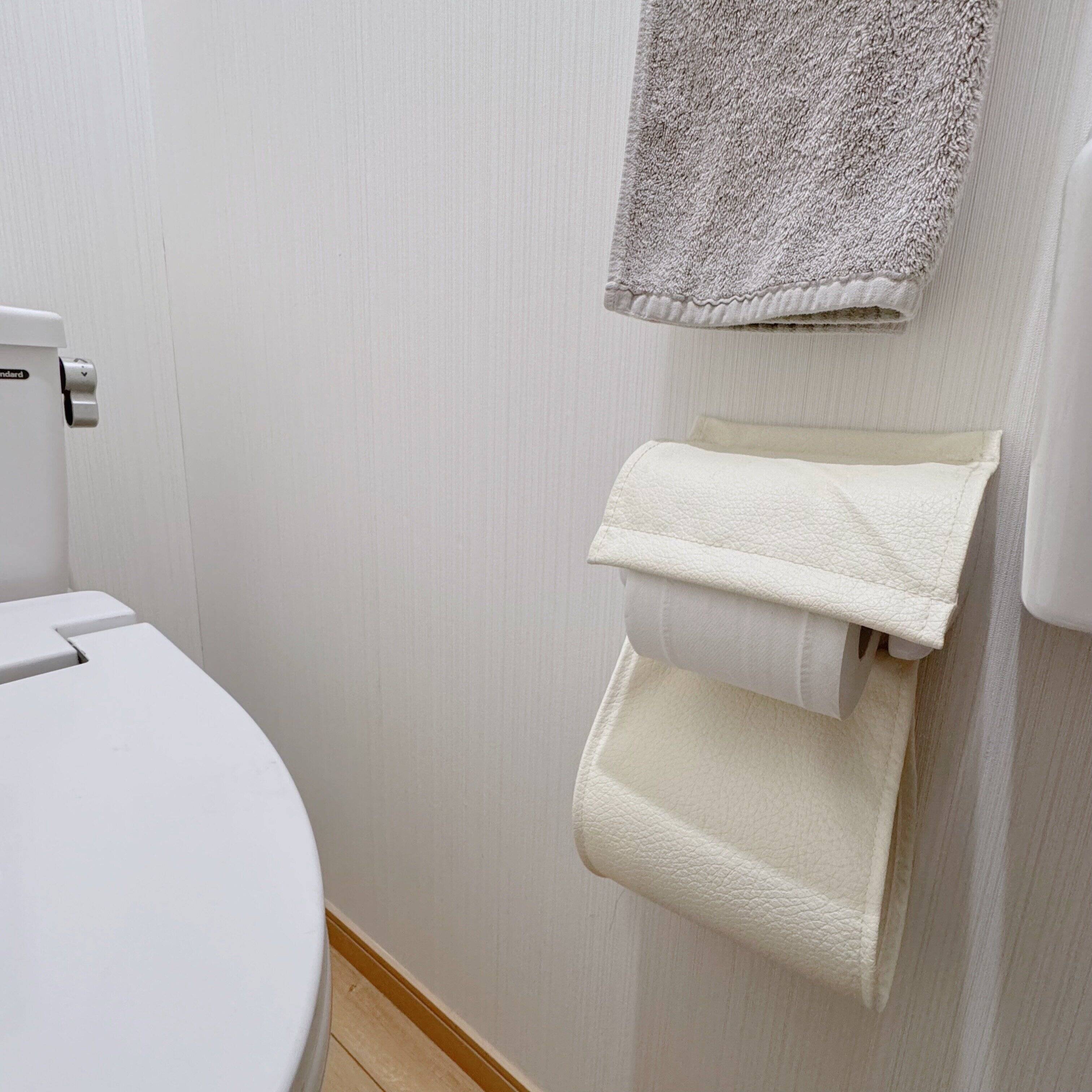 1．レザートイレットペーパーホルダーカバー