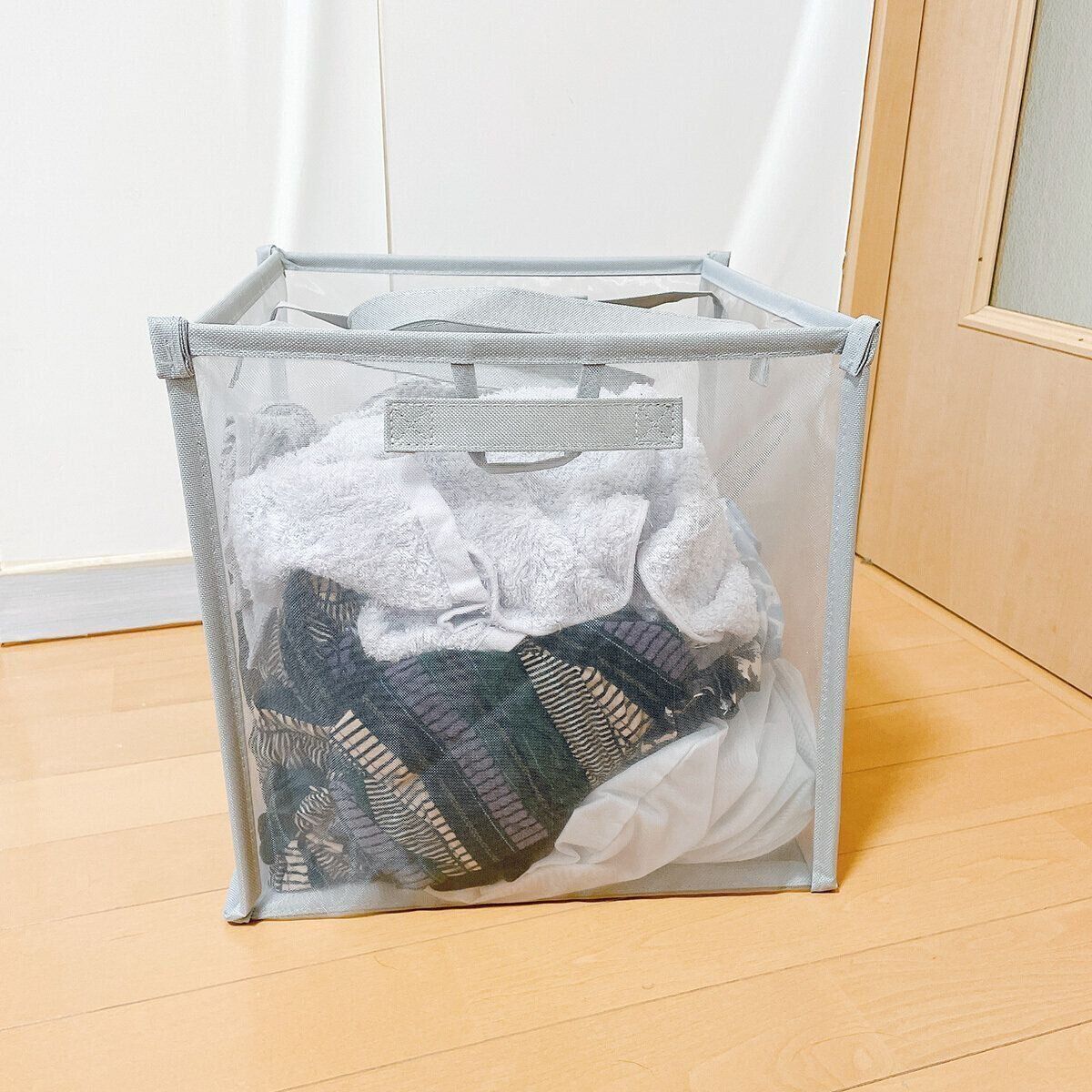 洗濯前も洗濯後も通気性ばっちりで安心