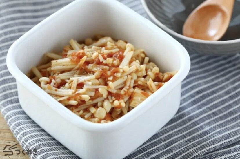 えのきの梅おかか和え