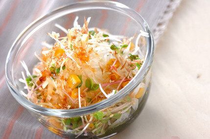大根の和風サラダ