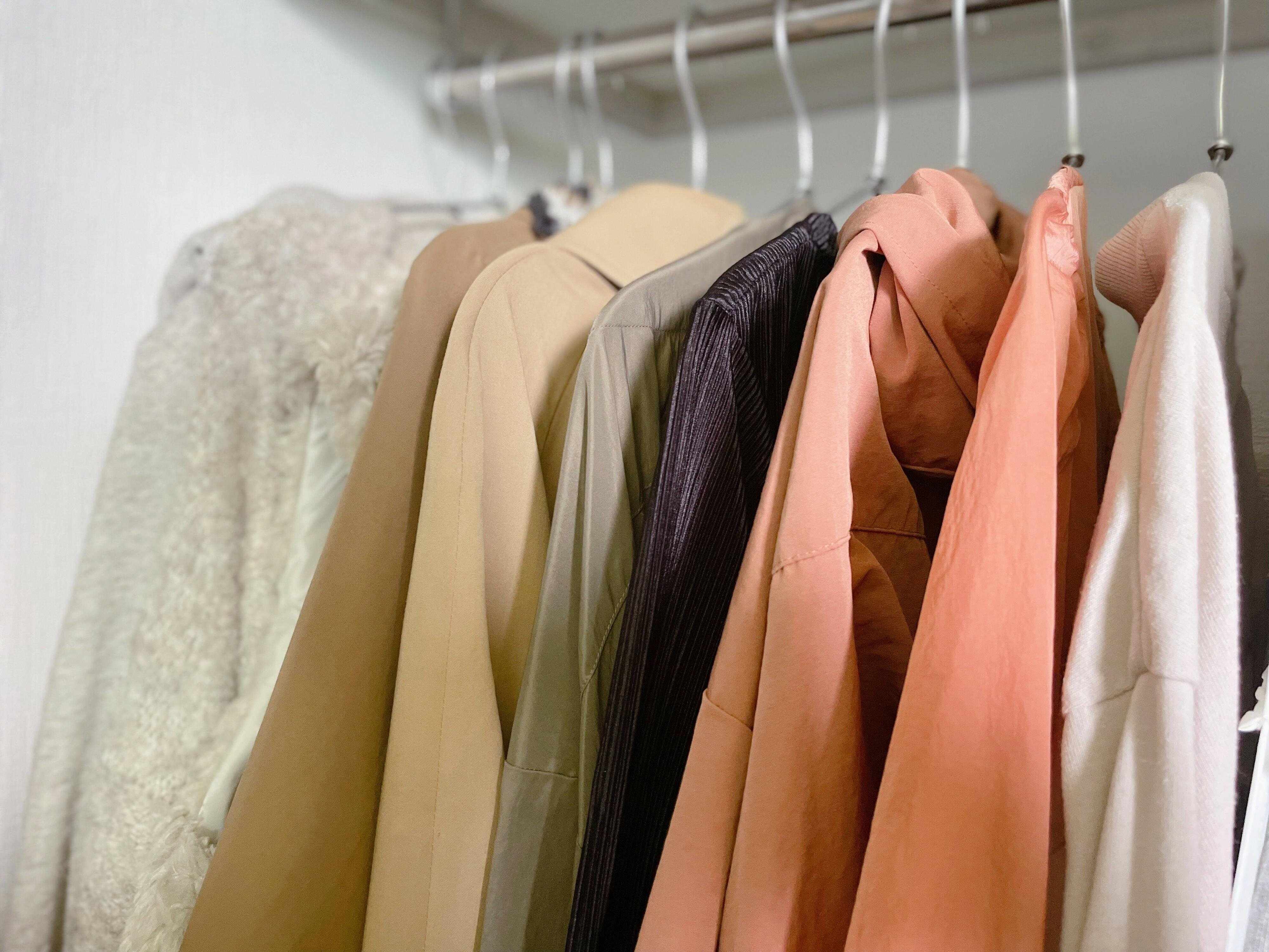 秋服のチェック