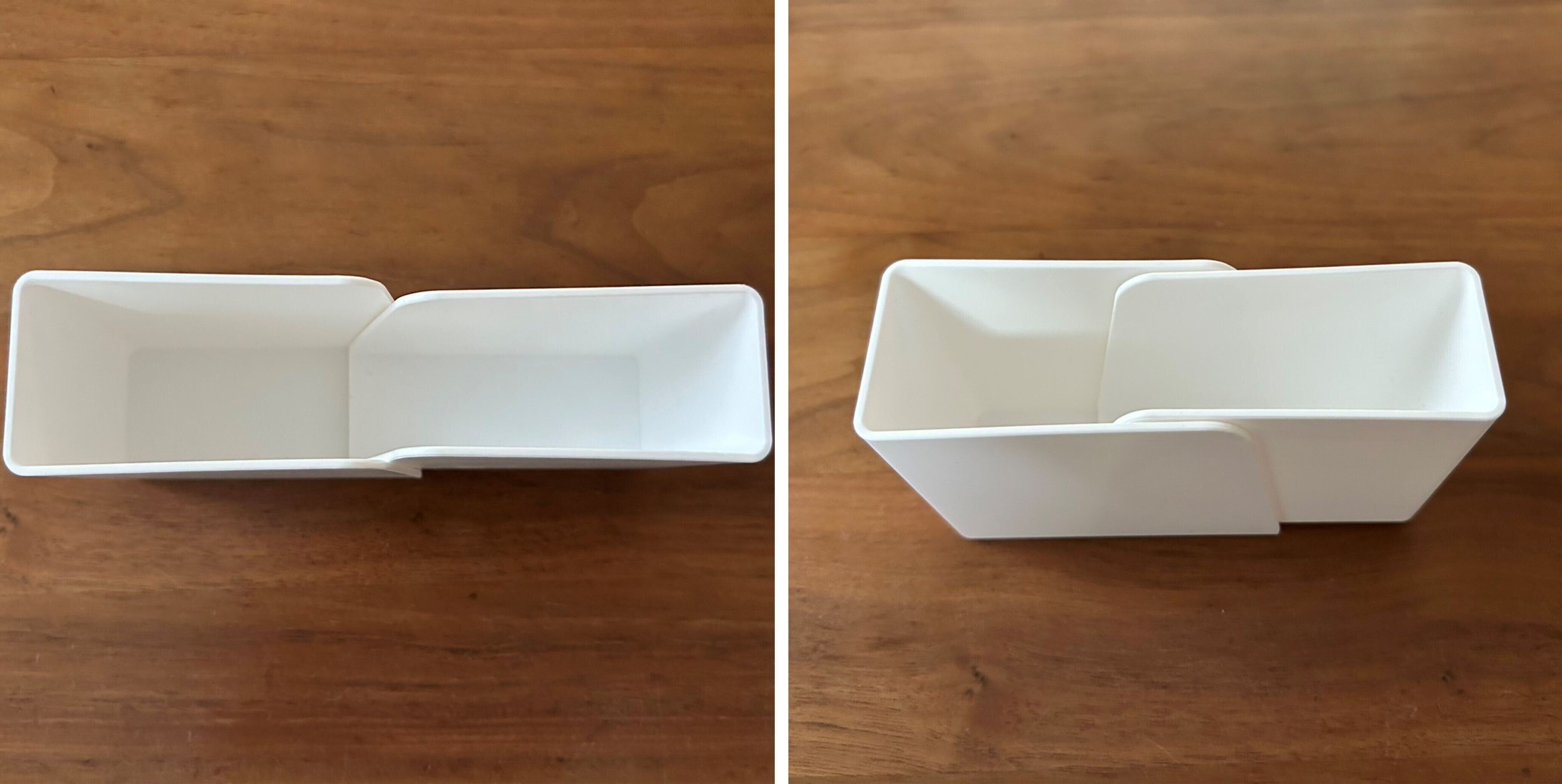 【セリア】伸縮するから使える！仕分けに便利なインナーケース！