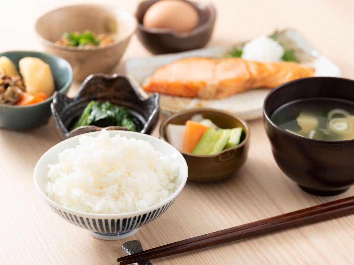 和食の朝食イメージ