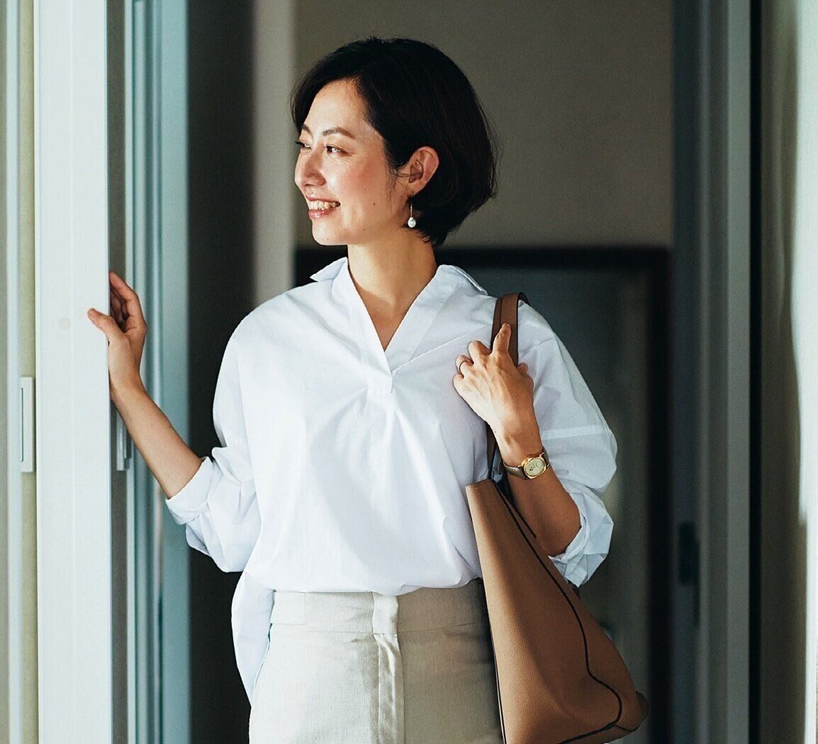 今から秋口までこの7着があればいい 40代のクローゼットに必要な服をプロが厳選 サンキュ