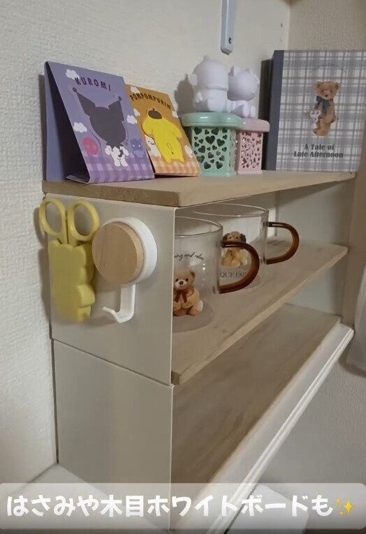 【セリア】工具不要！セリアアイテムだけでつくる収納ラック