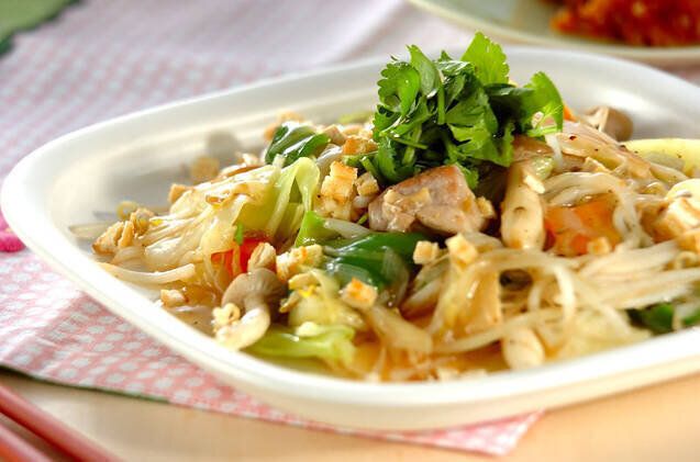 エスニック野菜炒め