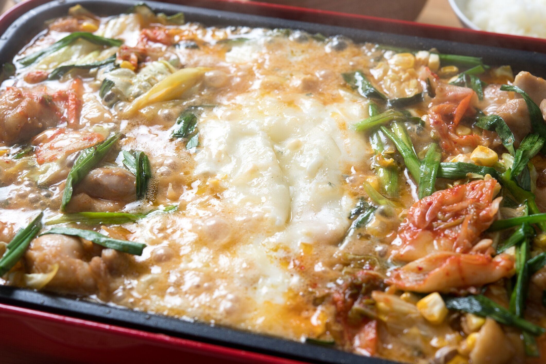 スパイシーなグリルチキンと野菜