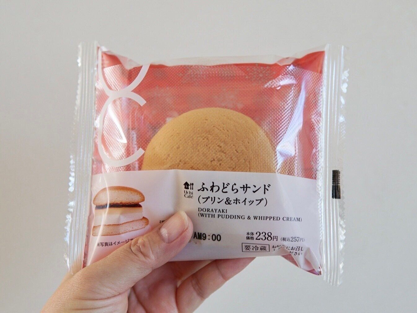 ふわどらサンド(プリン＆ホイップ)