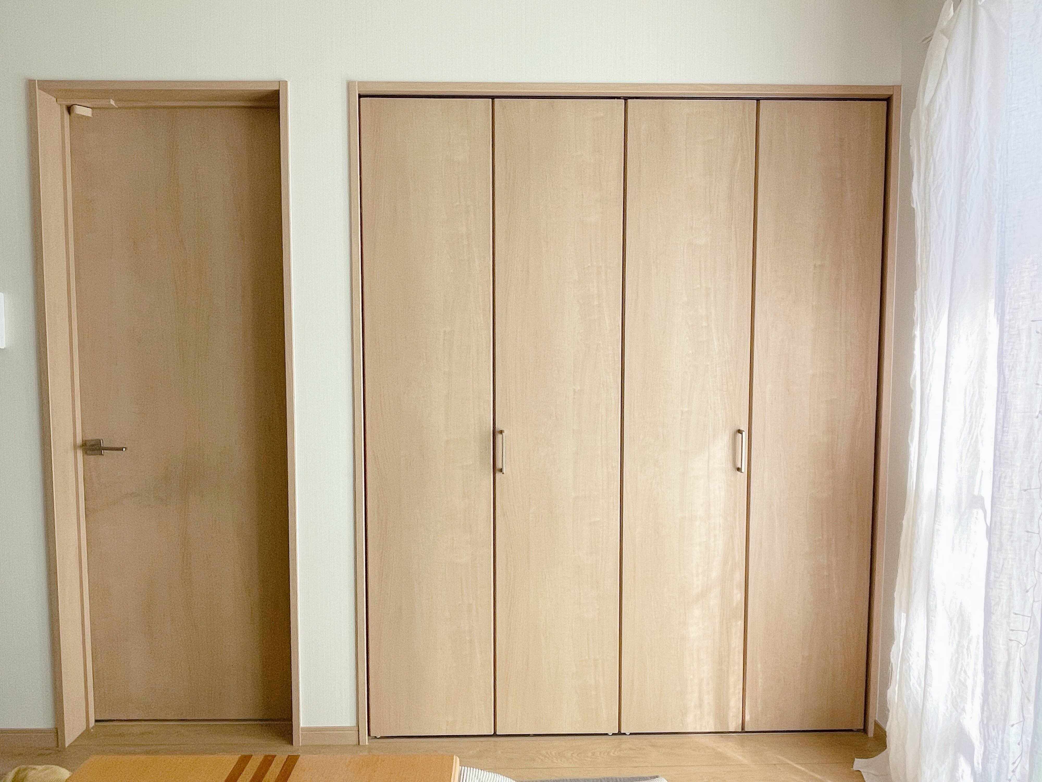 2．クローゼットの中をおもちゃ収納にする