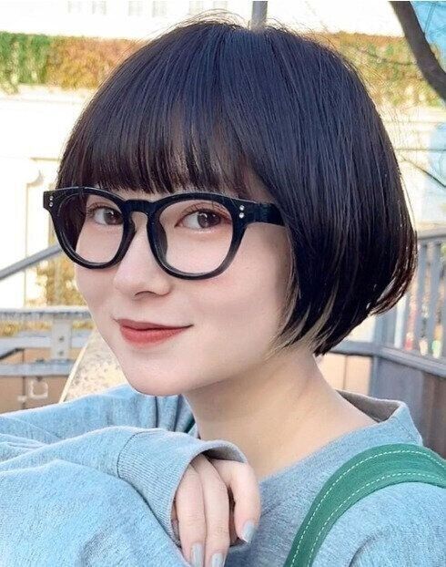 コロンとしたフォルムがかわいい！イマドキショートボブ