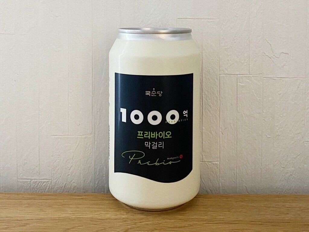 麹醇堂1000億プリバイオマッコリのパッケージ