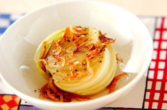 玉ネギのレンジ蒸し