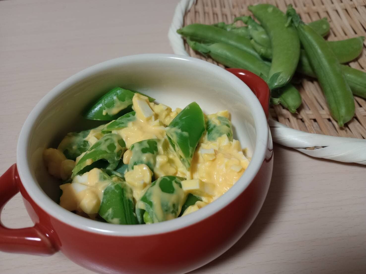 スナップエンドウの料理