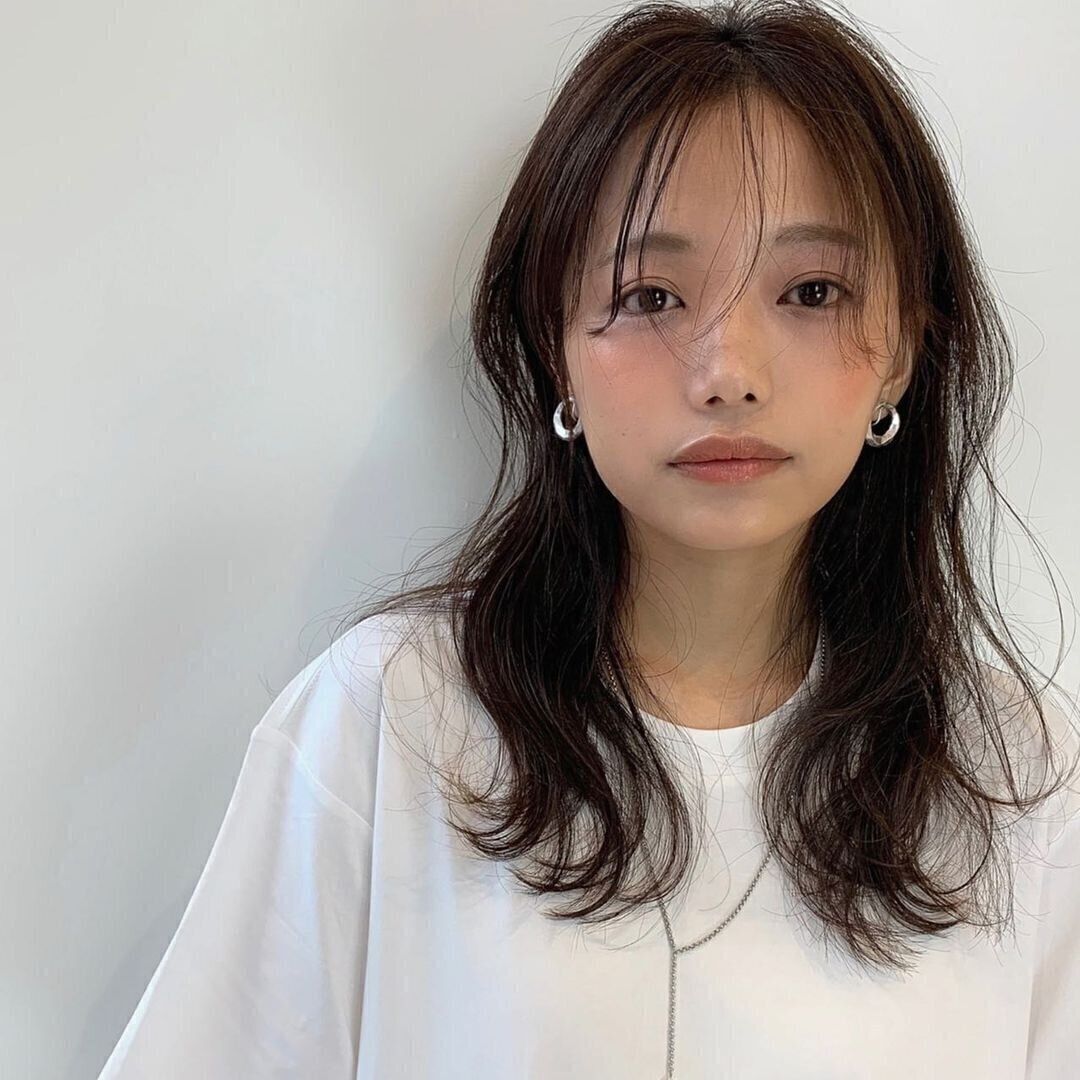 40代女性に人気のセミロング・ミディアムヘア！ふんわりヘルシーセミロング