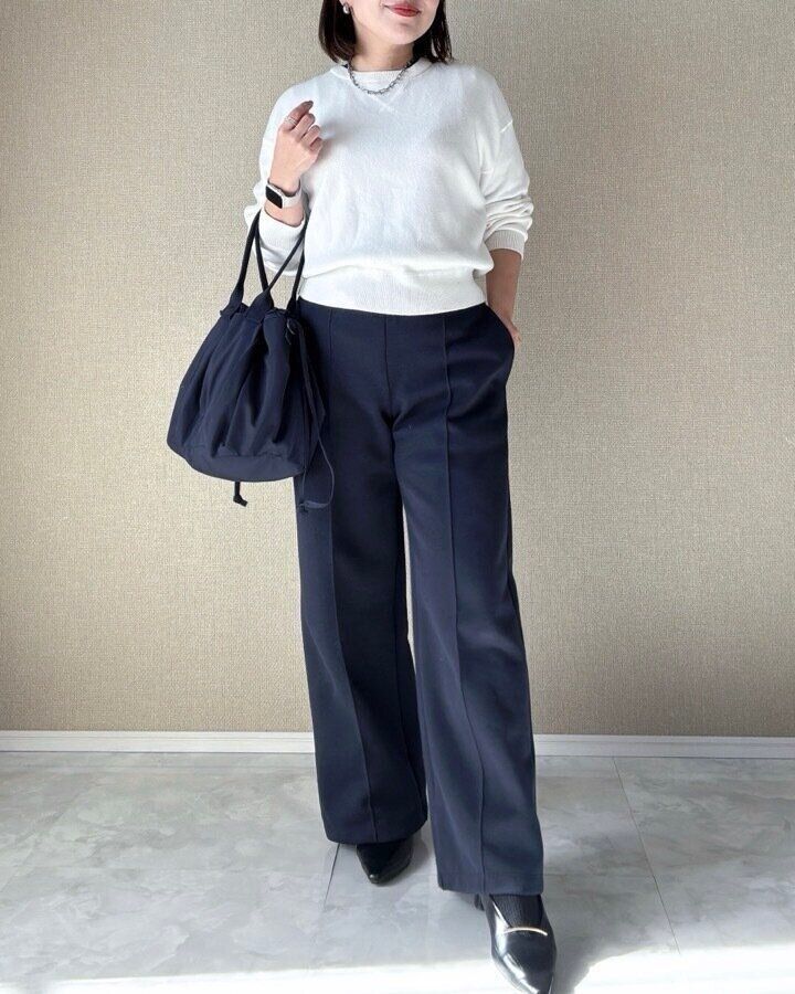 ユニクロ　ドローストリングバッグ