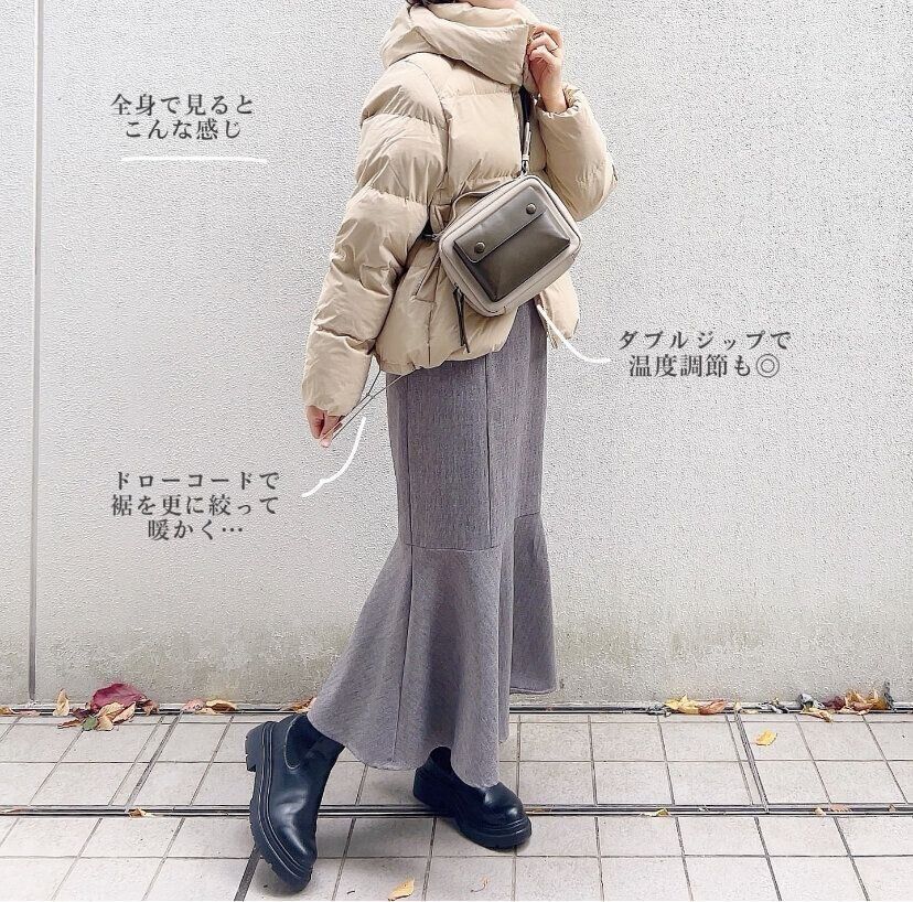 GU ヒートパデッドブルゾン