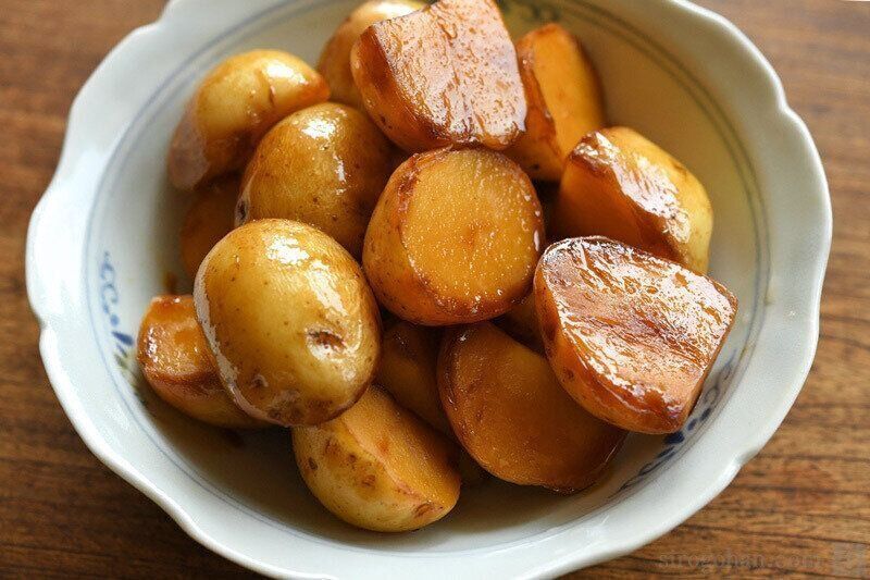新じゃがいもの煮物（甘辛煮）