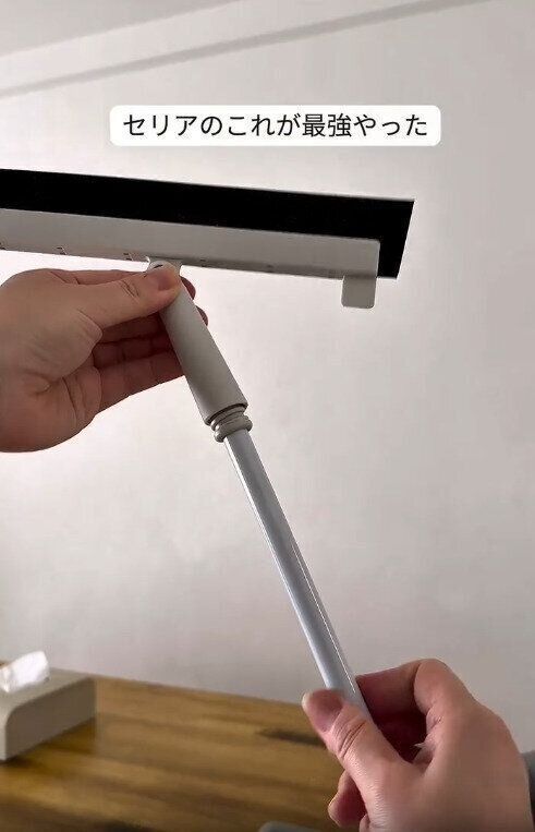 【セリア】SNSでバズった最強ほうき