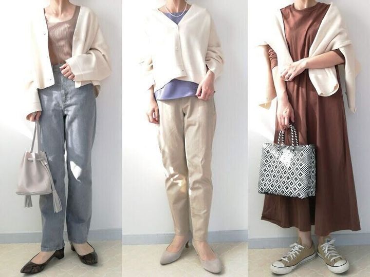 春先から初夏まで着まわせる アラフォーがこなれる ユニクロ カーディガンのok Ngコーデ サンキュ 春先から初夏まで着まわせる アラフォーがこなれる ユニクロ カーディガンのok Ngコーデ サンキュ