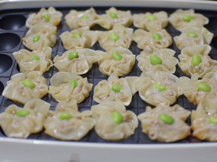 管理栄養士レシピ おうち時間用に買った たこ焼き器 を活用しよう コツ要らずでおいしいお手軽シュウマイ サンキュ 管理栄養士レシピ おうち時間用に買った たこ焼き器 を活用しよう コツ要らずでおいしいお手軽シュウマイ サンキュ