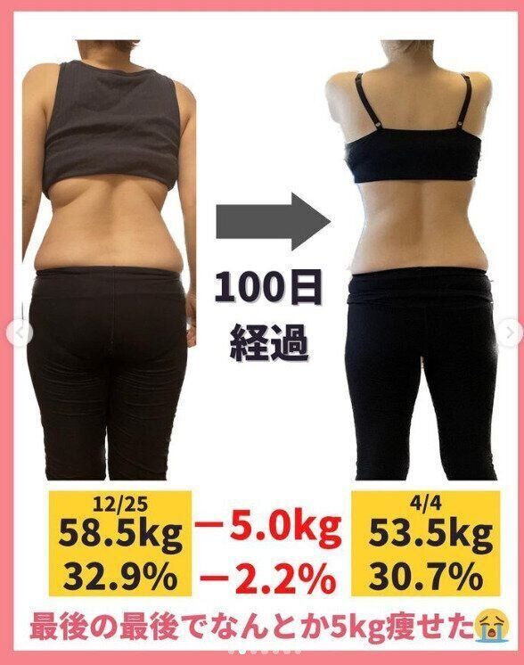 出典：Instagramアカウント「diet_tenten2」