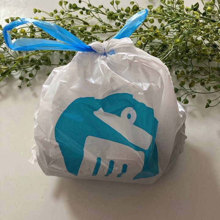 ついにダイソーからも出た 便利なひも付きポリ袋 サンキュ ついにダイソーからも出た 便利なひも付きポリ袋 サンキュ