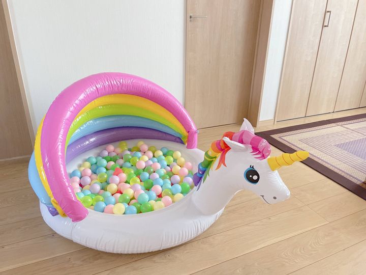 Threeppy 50個で330円はありがたすぎる 念願のボールプールが完成 サンキュ Threeppy 50個で330円はありがたすぎる 念願のボールプールが完成 サンキュ