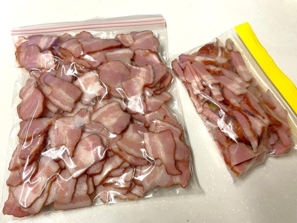 カットして冷凍