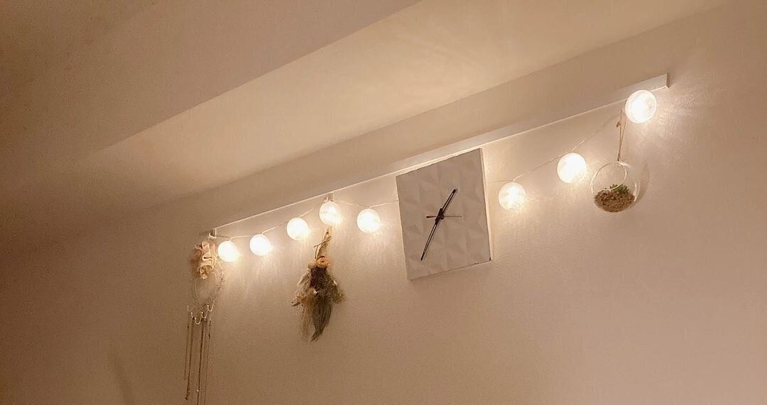 【ダイソー】癒される明かりのガーランドライト