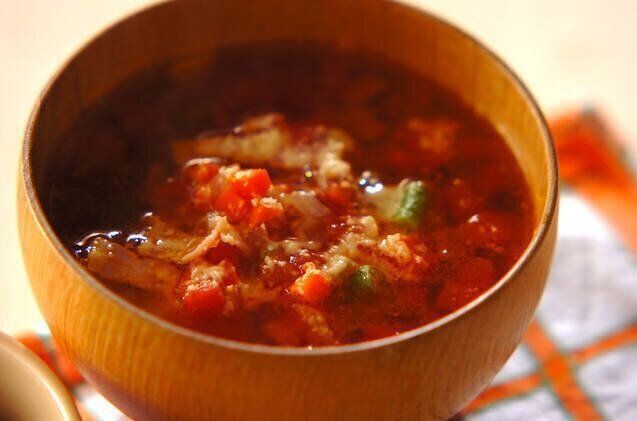 野菜たっぷり！定番ミネストローネ