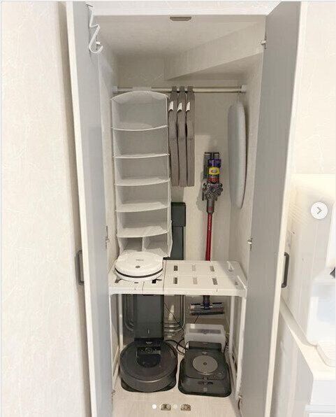 階段下収納をルンバ基地にして生活感ゼロへ