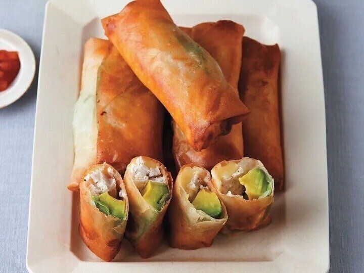 めかじきとアボカドのチーズ春巻き(春巻きの皮）
