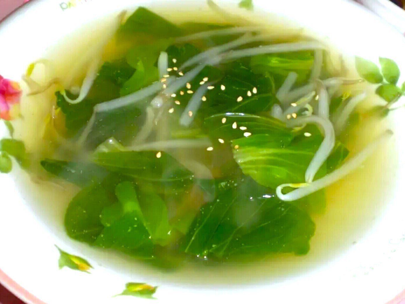 ちんげん菜のスープ