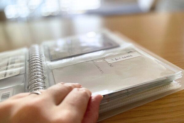 専用リフィル　Ａ５ワイド用２ポケットの活用事例