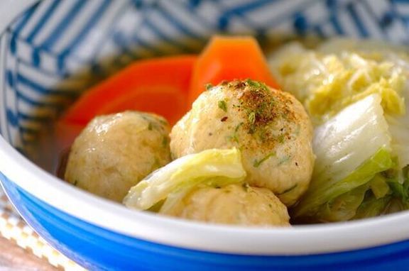 鶏肉団子の煮物
