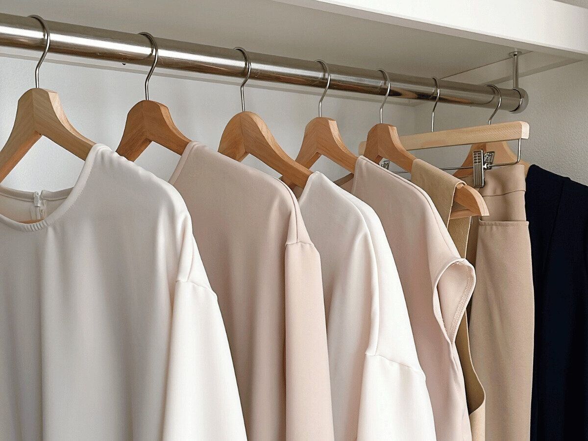 ミニマリストいえはのクローゼット