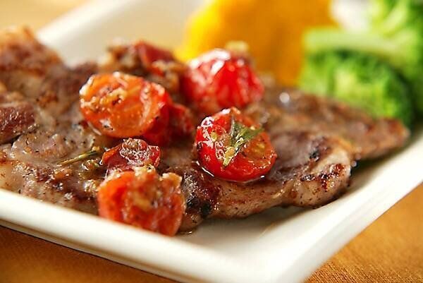 豚肉のマリネステーキ