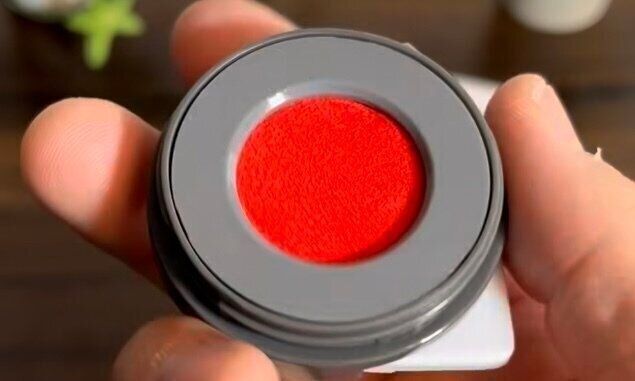 マット付き朱肉