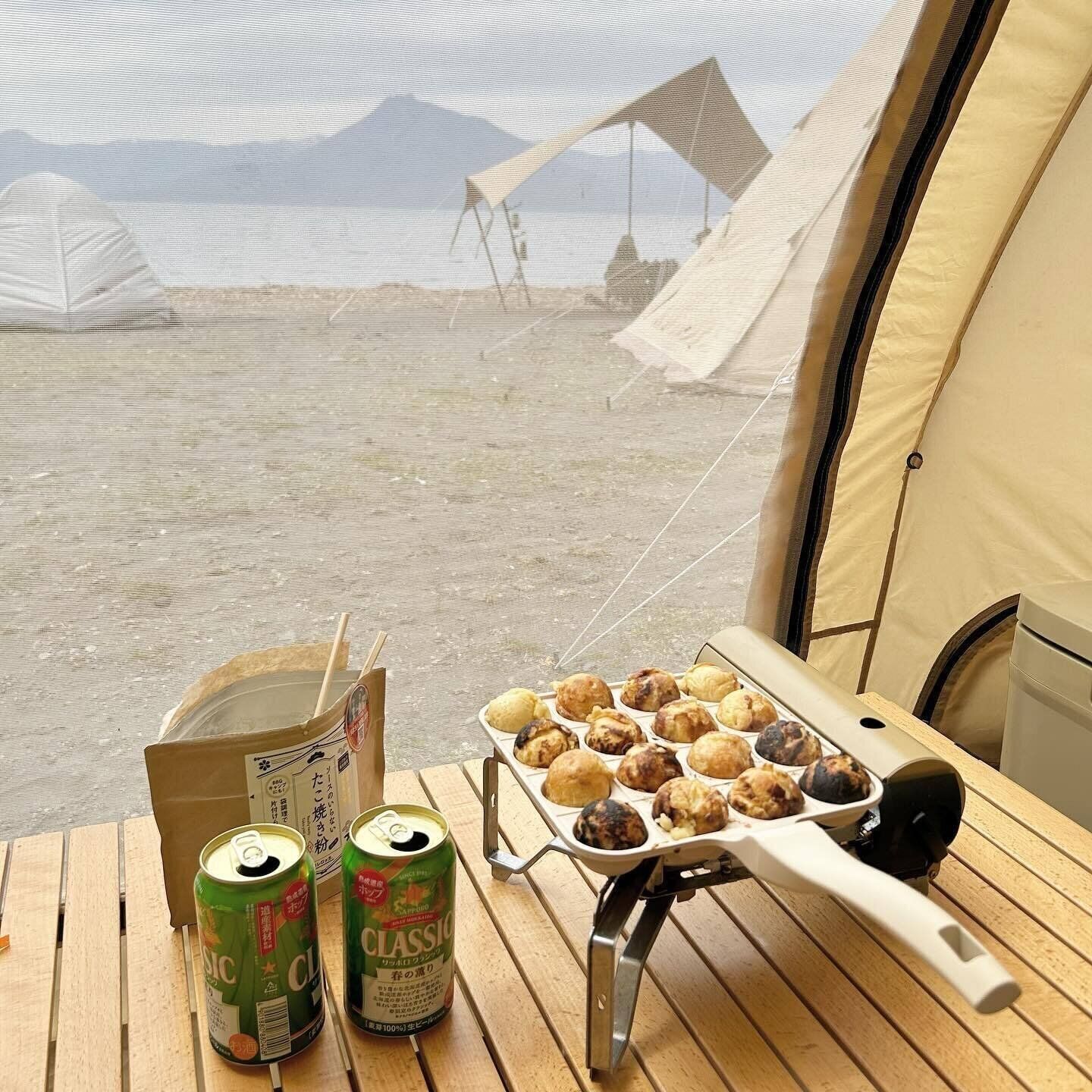 ガスコンロでたこ焼きができる「たこ焼きパン」