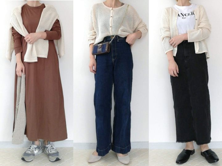 Gu 旬な メッシュカーディガン 40代はどう着る Ok Ngコーデで解説 サンキュ Gu 旬な メッシュカーディガン 40代はどう着る Ok Ngコーデで解説 サンキュ