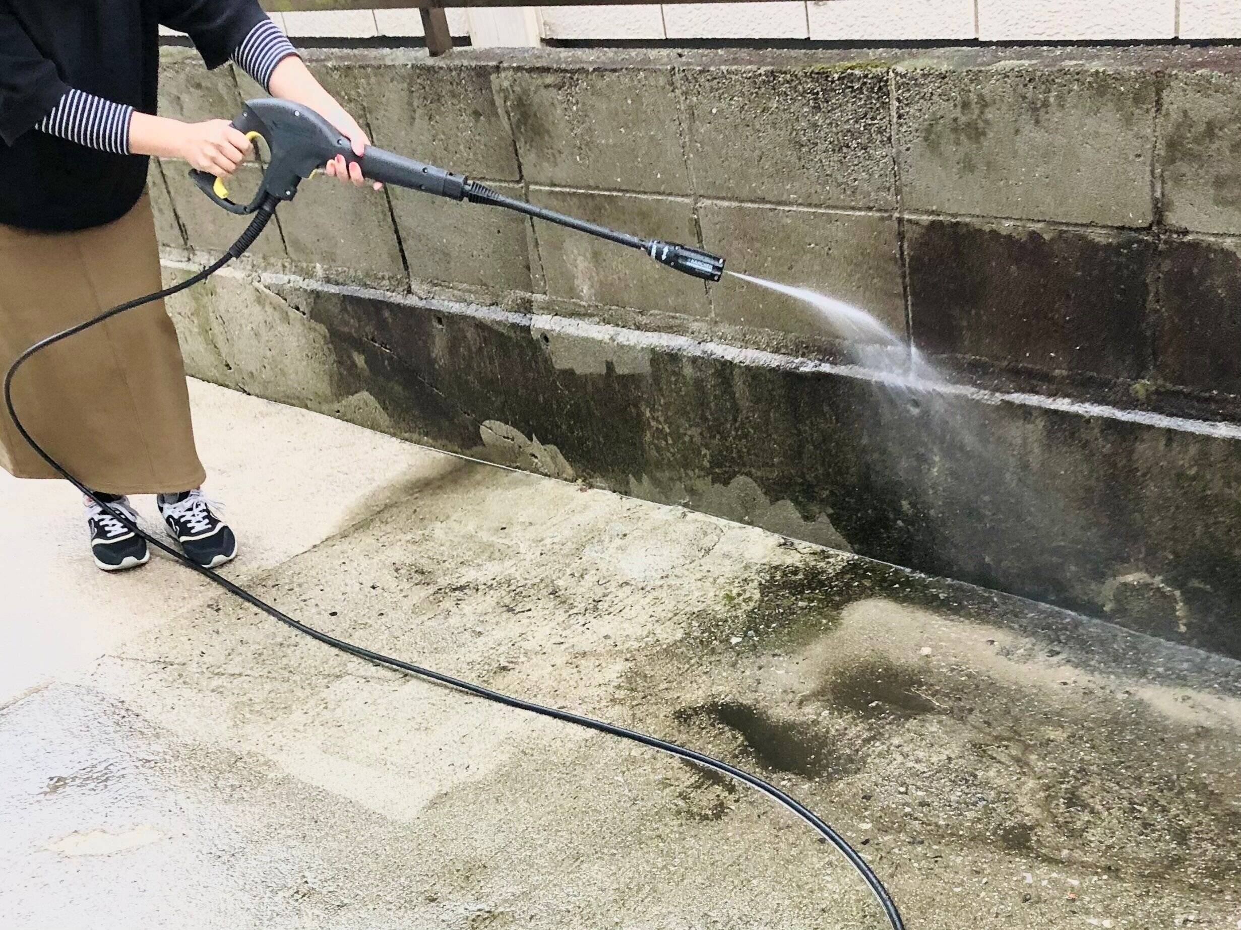 外まわりの掃除