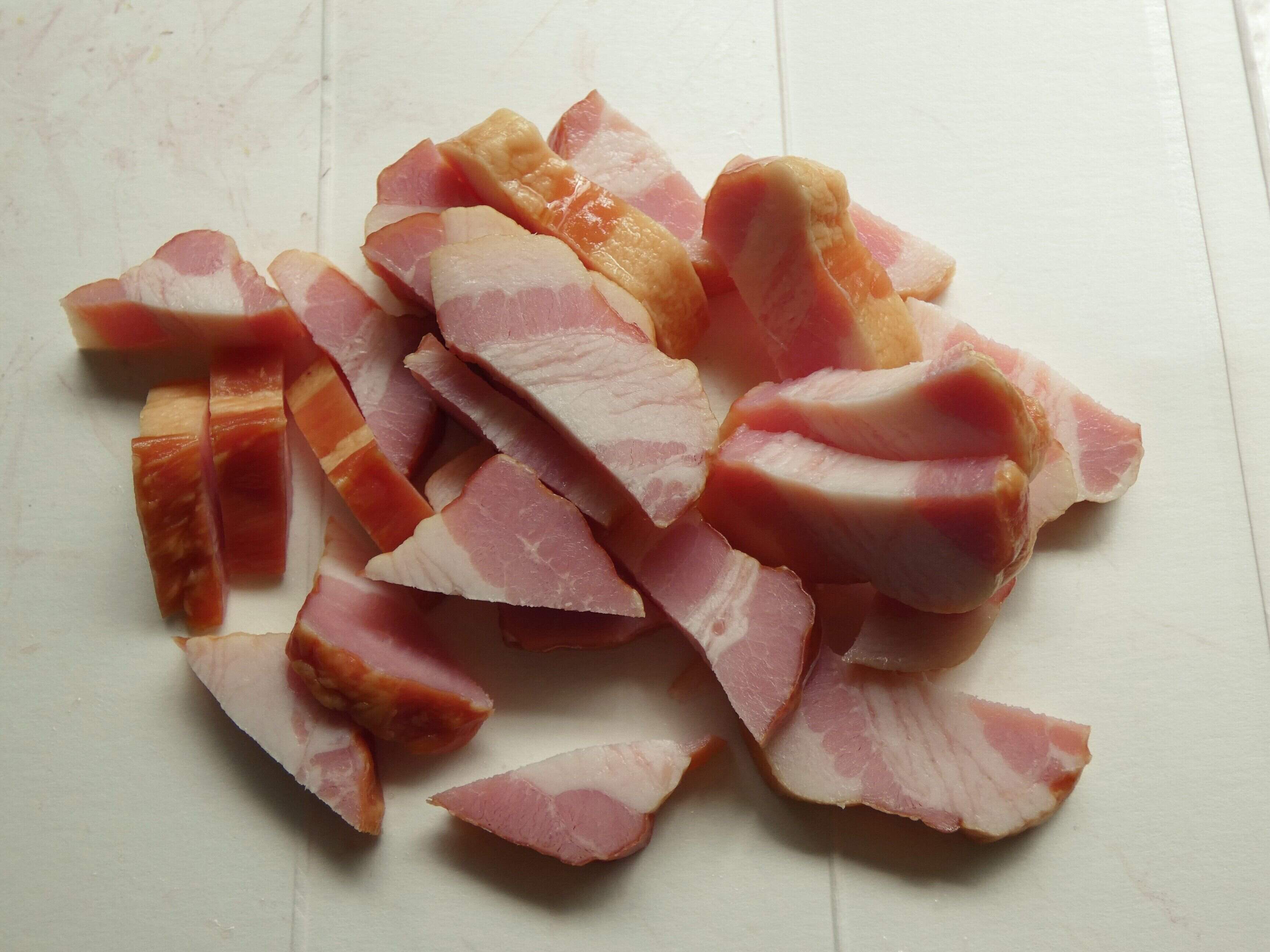 ベーコンとかぼちゃのサラダ