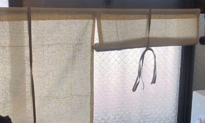 簡単カーテン