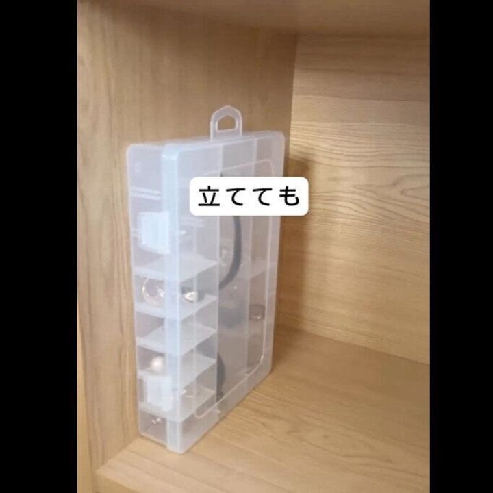 【ダイソー】ごちゃごちゃにならない!アクセサリーケース