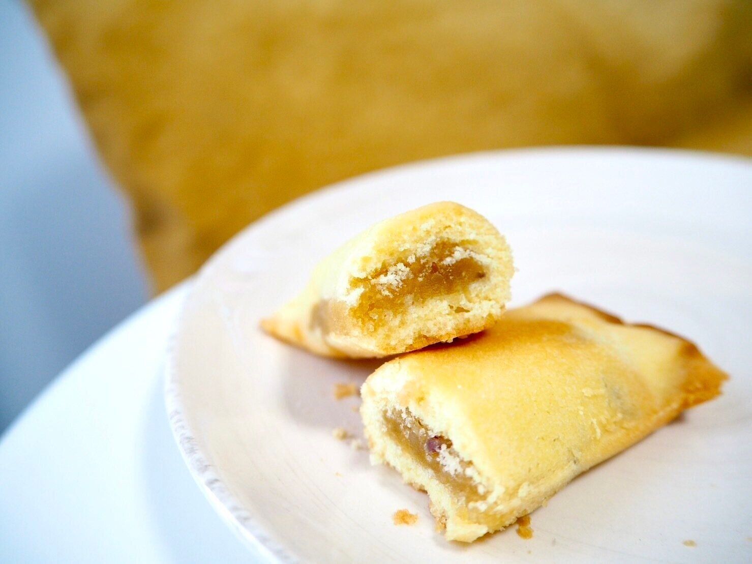 シャトレーゼ「梨恵夢　さつまいも」断面写真